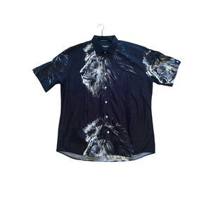 Maceoo Fibonacci Royal Lion Button up shirt